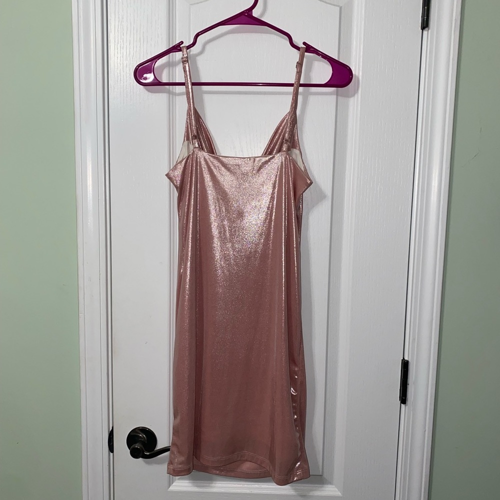 Cute Event Semi-formal Pink Dress - Picture 4 of 4